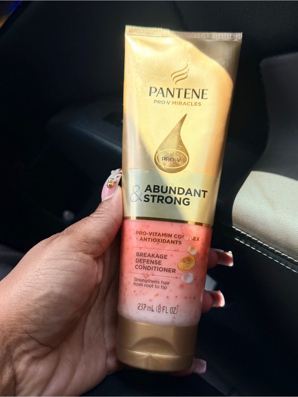 Abundant & Strong Breakage Defense Conditioner - Gold & Pink
